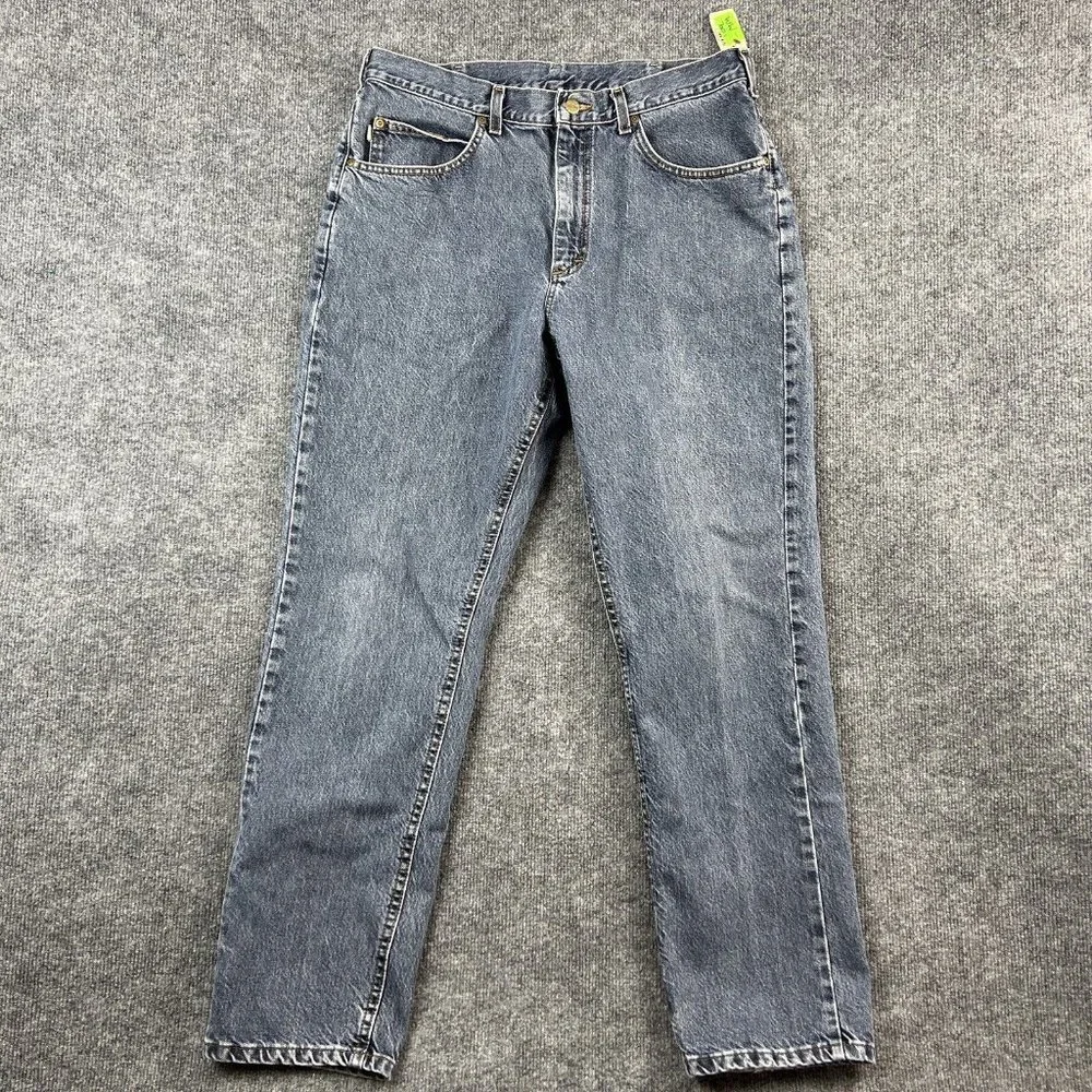 LL Bean Men Jeans Double L Classic Fit 34x31 Blue Cotton Denim - Picture 2 of 12